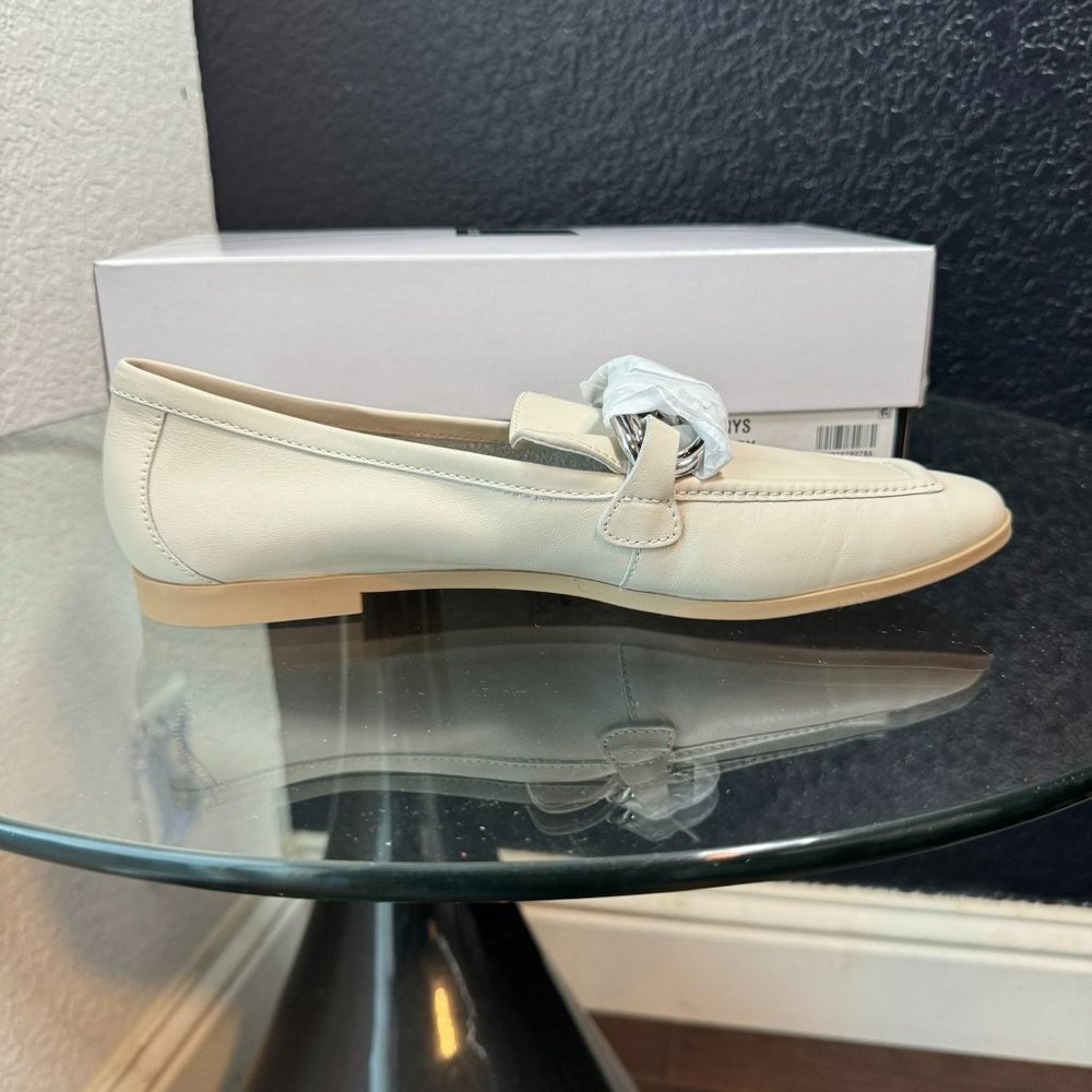 Brand New*** Dolce Vita Ivory Leather Buckle Loafers – Size 9.5